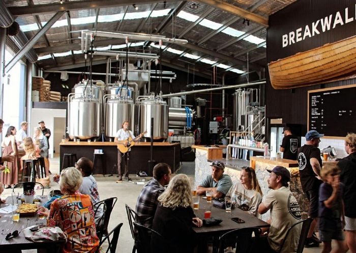Live music at Breakwall Brewing Co, Narooma - Credit: Eurobodalla Shire Council