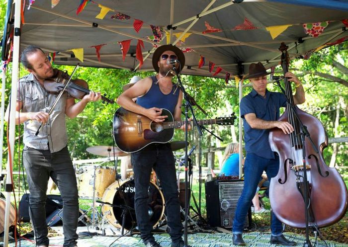 Band, Mullum Farmers Market, Mullumbimby - Credit: Mullum Farmers Market