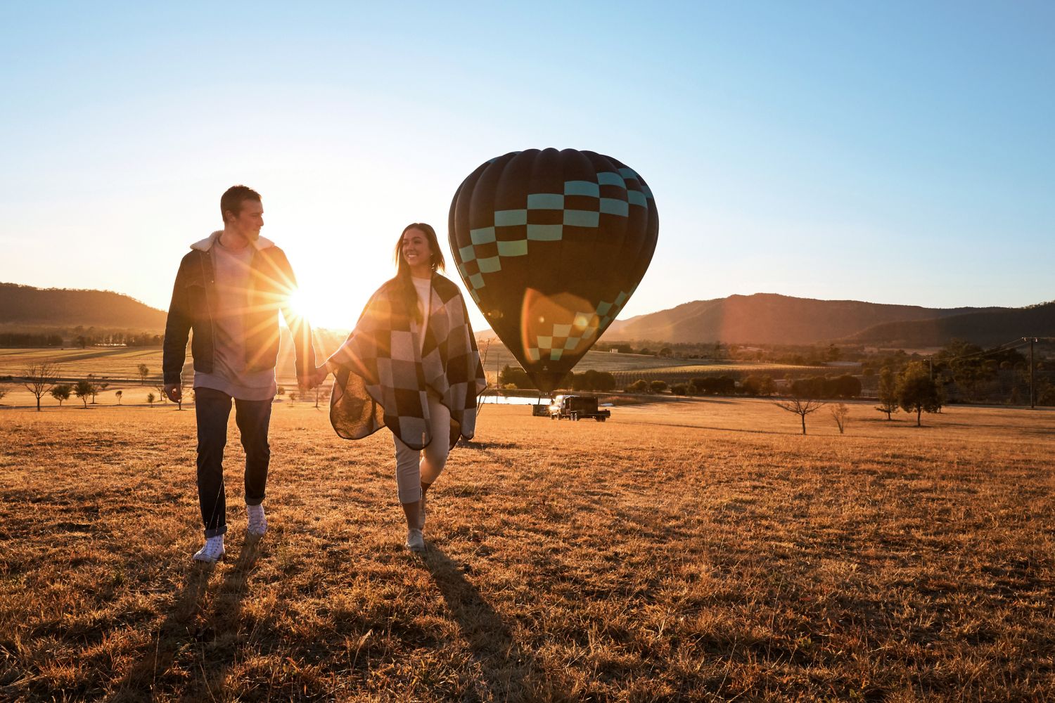 Hot air ballooning - Hunter Valley
