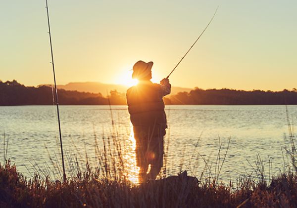 Fishing at Tuross Head, Eurobodalla NSW