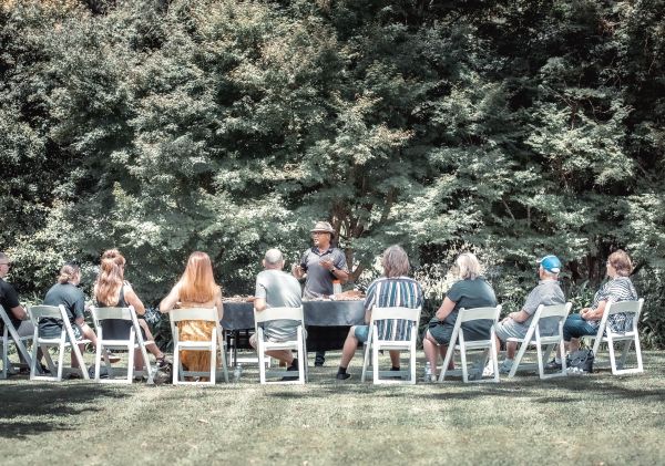 Bushtucker and wine tasting with Firescreek Botanical Winery Aboriginal Experiences at Holgate in Gosford, Central Coast