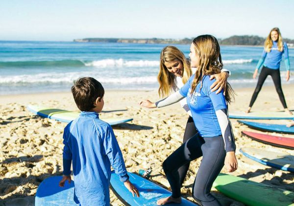 Pam Burridge Surfschulen in Mollymook, Jervis Bay & Shoalhaven