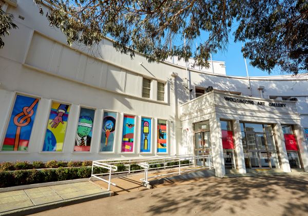 울릉공(Wollongong) 미술관 외부 전경