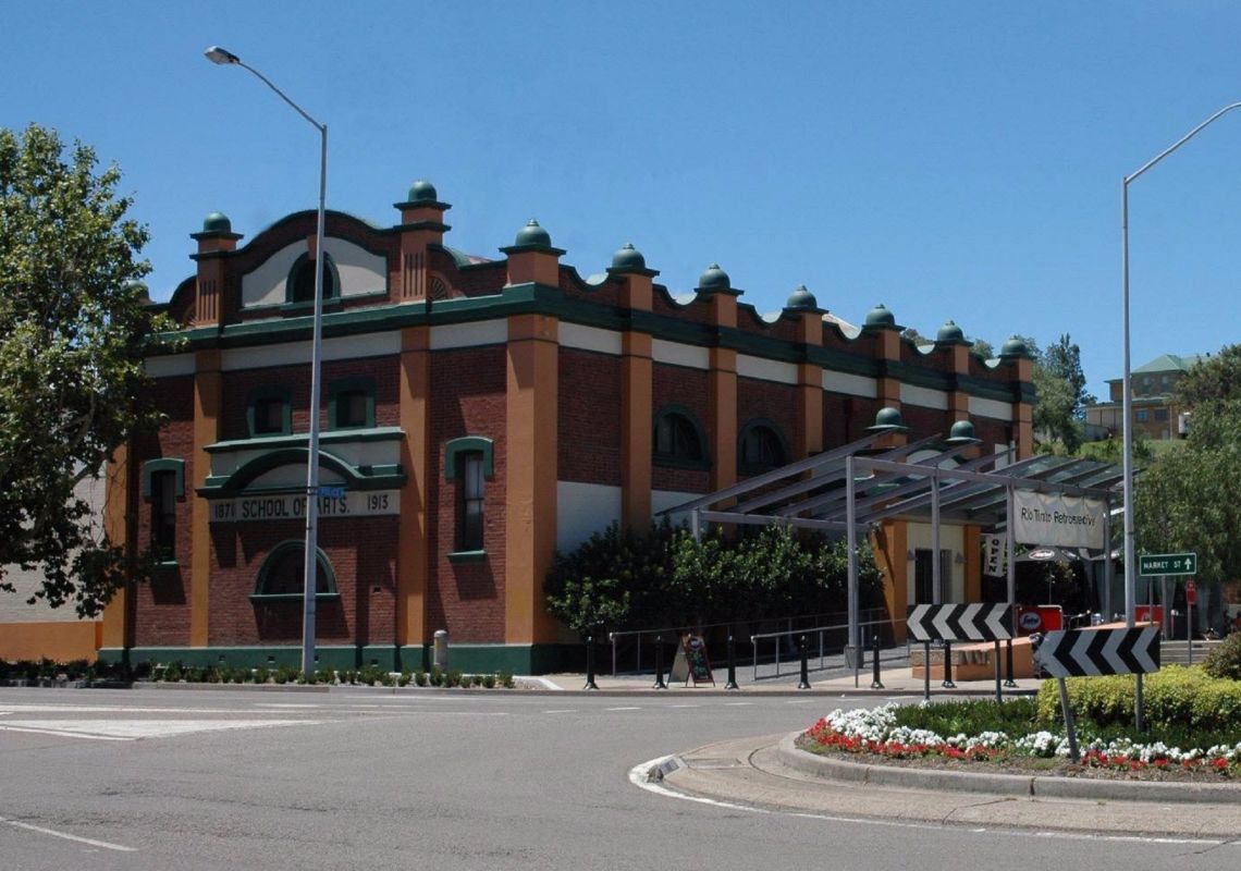Street view of the Muswellbrook Regional Arts Centre