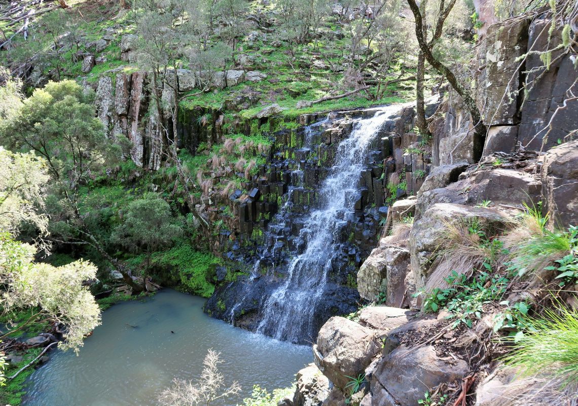 Bald Hills Creek Falls in Coolah Tops National Park, Country NSW