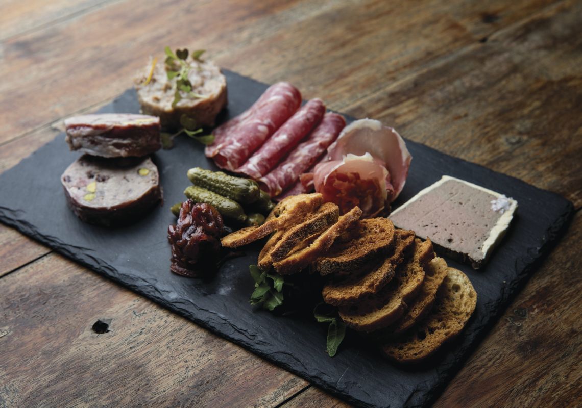 Pipeclay Pumphouse Restaurant - Mudgee - charcuterie board - Country NSW