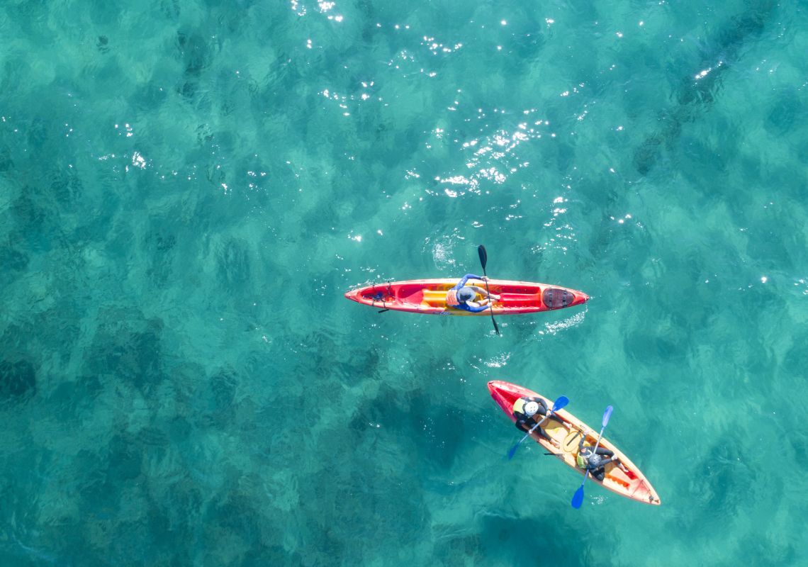 シーカヤックに挑戦 -バイロン・ベイ