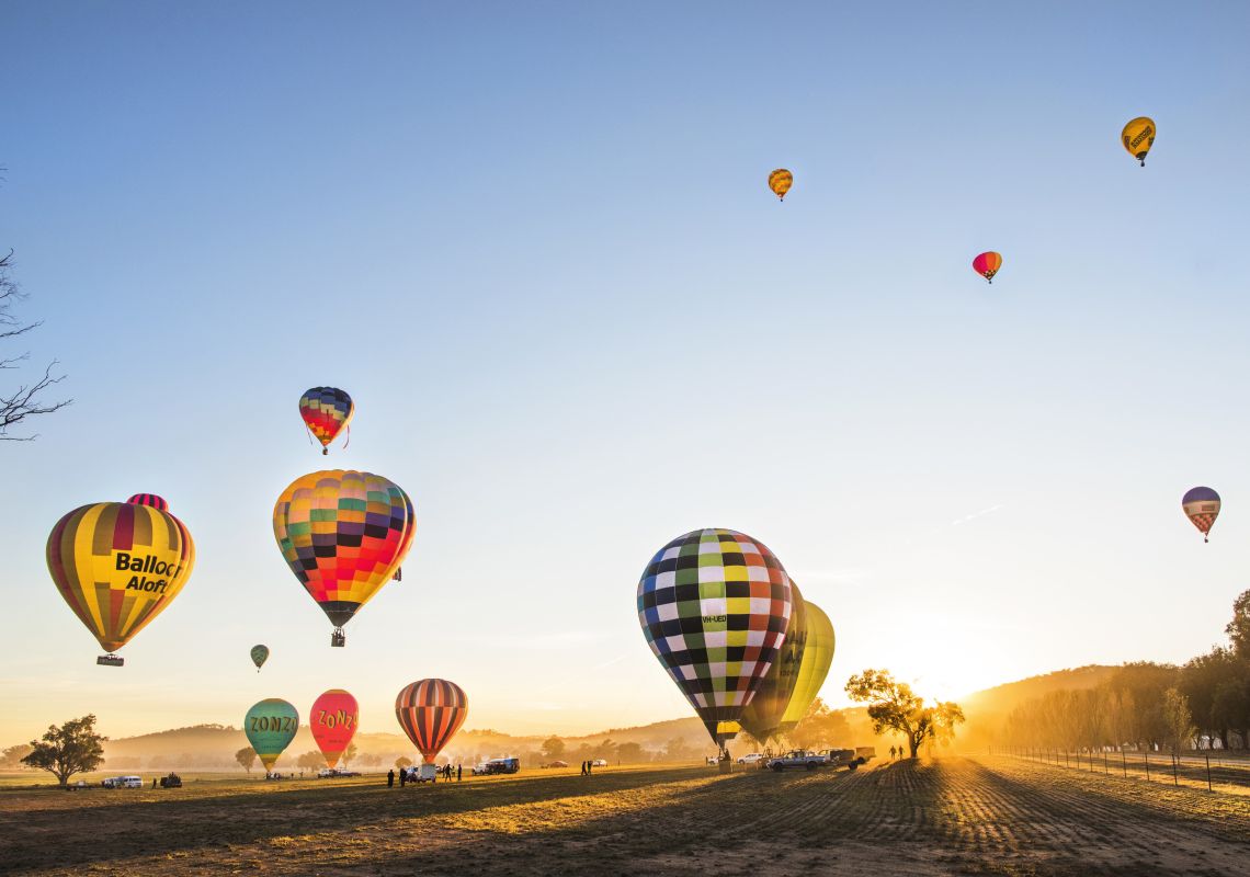 Balloon Aloft - Hot Air Ballooning - Mudgee - Country NSW