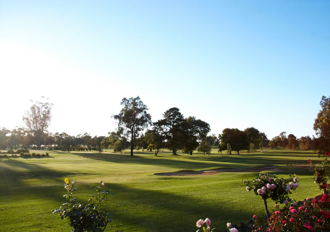 Golf Course at Tocumwal Golf and Bowls Club, The Murray