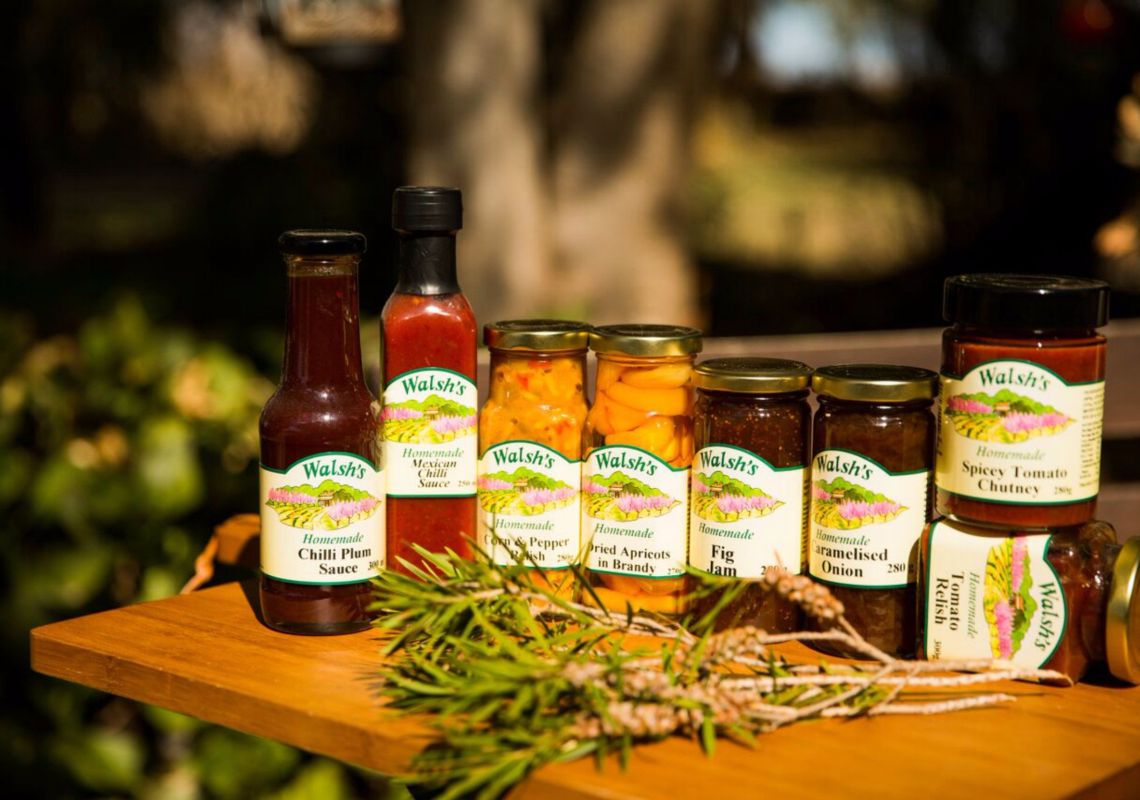 Products of Walsh's Country Kitchen at Boorowa in Young Area, Country NSW