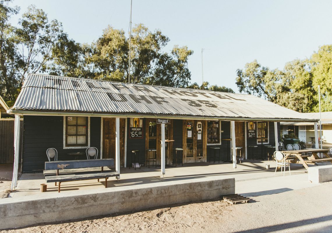 The Tilpa Hotel in Central Darling NSW