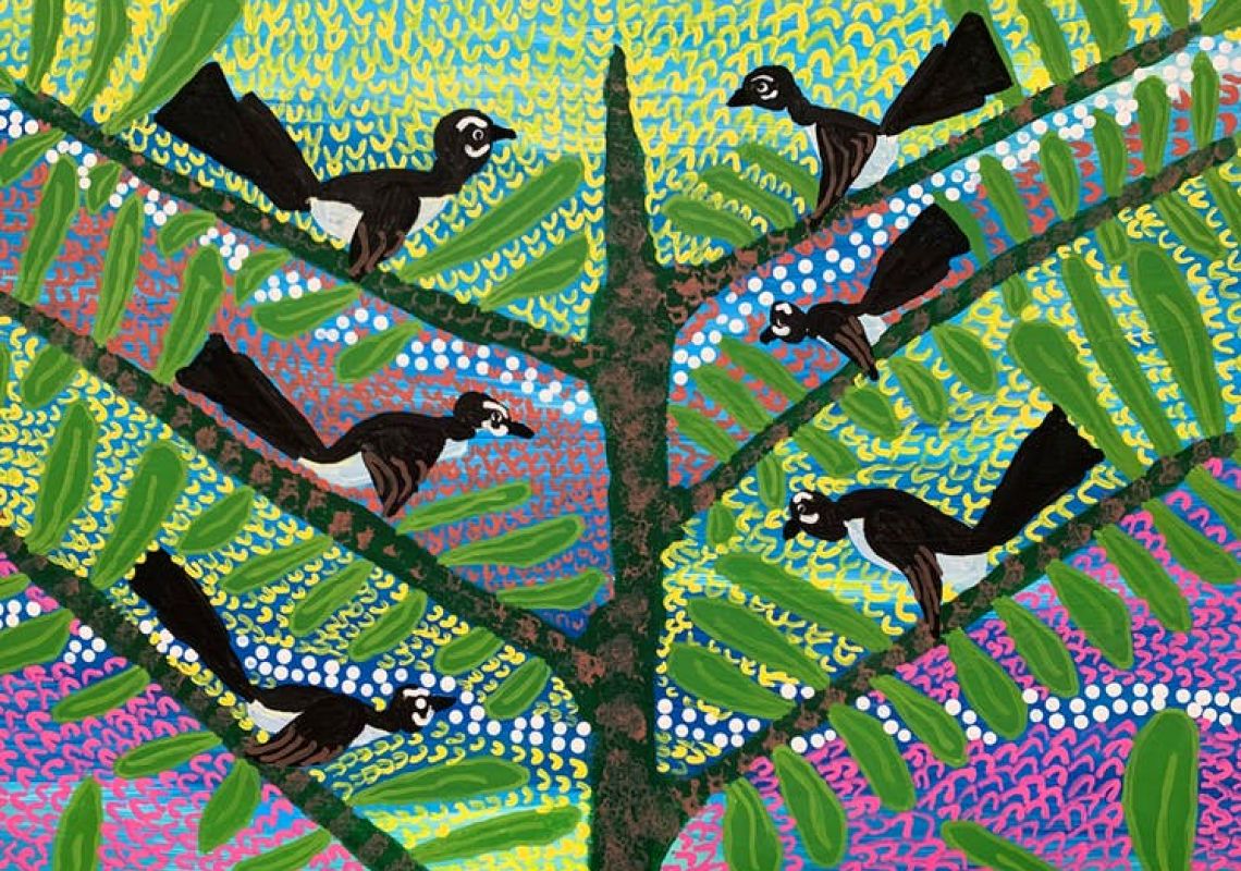 Dunghutti-Ngaku Aboriginal Art Gallery, Artwork by Elwyn Toby -  Kempsey - North Coast