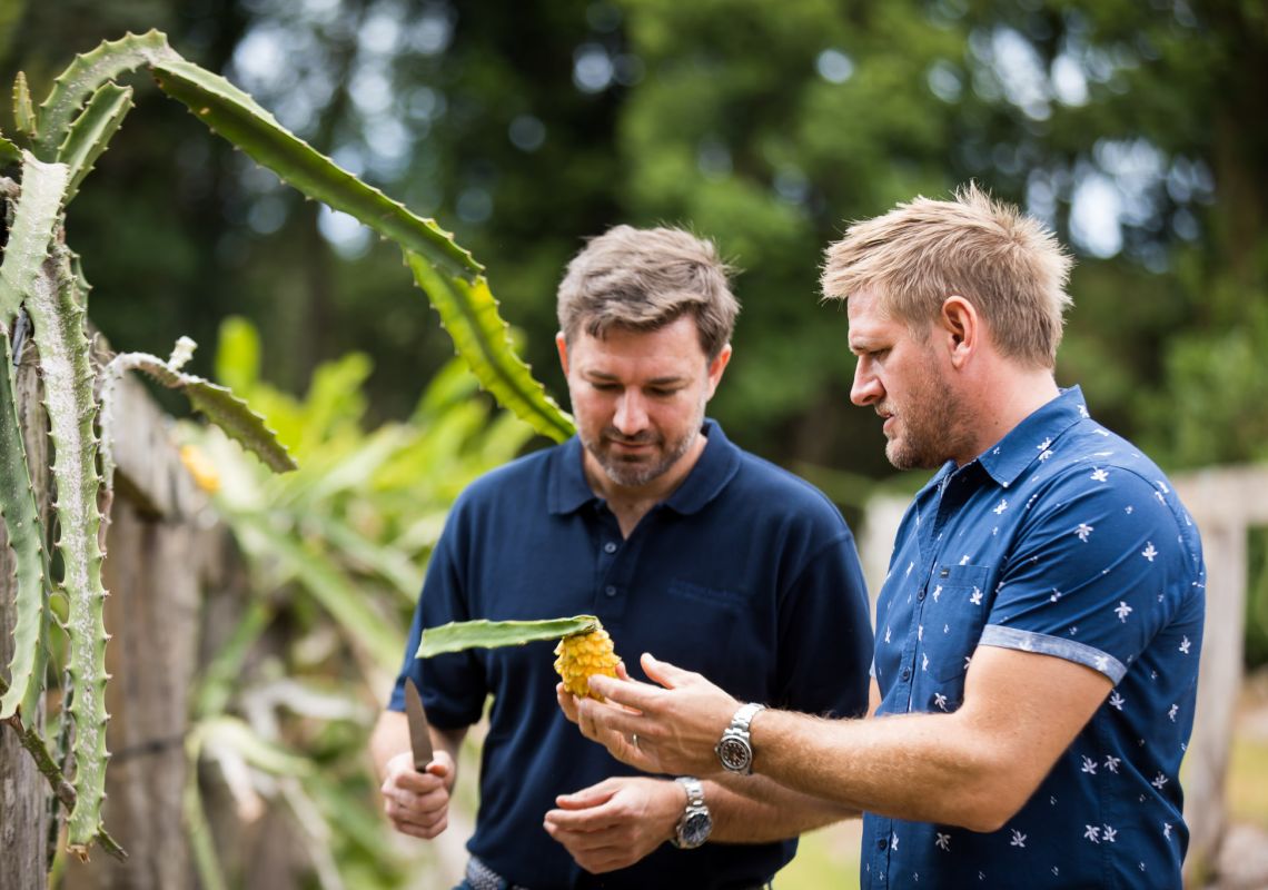 Field Trip with Curtis Stone - Tropical Fruit World