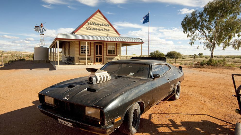 Mad Max Car at Silverton, Outback