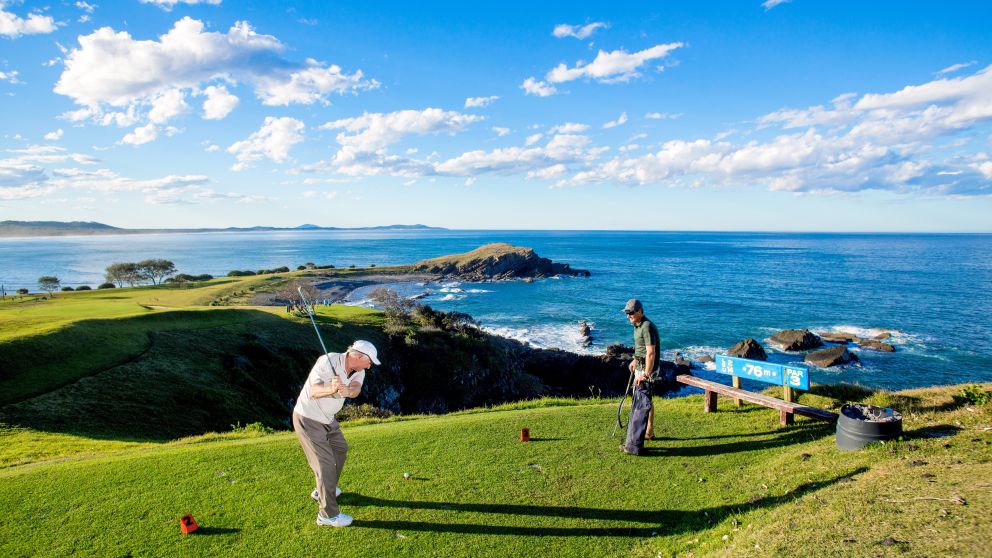 Golf at Crescent Head Country Club on Macleay Valley Coast, North Coast