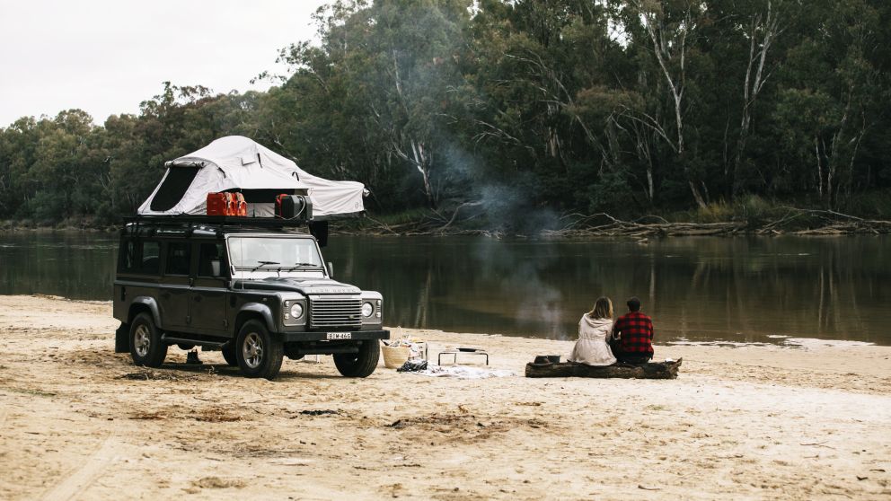 Camping in Ulupna Island - Tocumwal - the Murray River