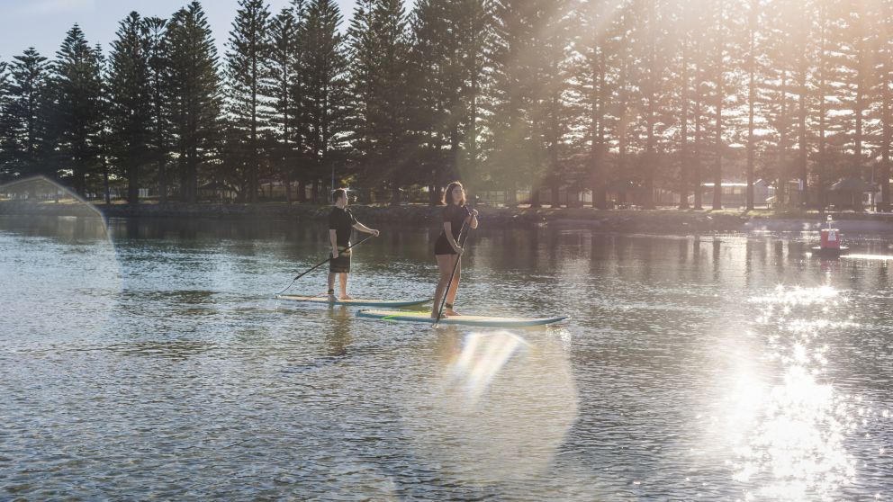 Stand Up Paddleboarding, Lake Illawarra