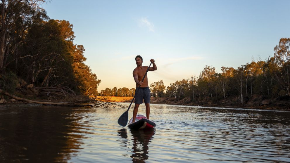 Stand-Up Paddleboarding - The Murray