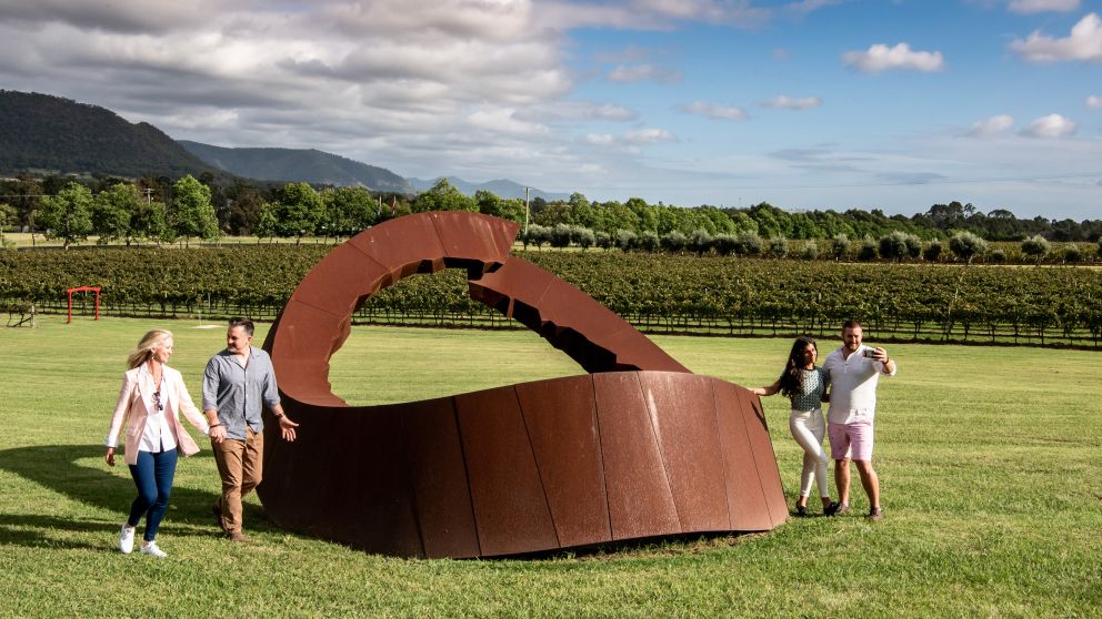 Sculpture walk at Winmark Wines, Broke - Credit: Time Out