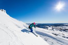 Skiing in Perisher, Snowy Mountains - Credit: Perisher