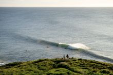 Friends enjoying the scenic view, Pat Morton Lookout, Lennox Head