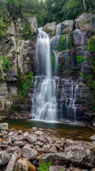Minnamurra Falls at Budderoo National Park in Jamberoo, Kiama area