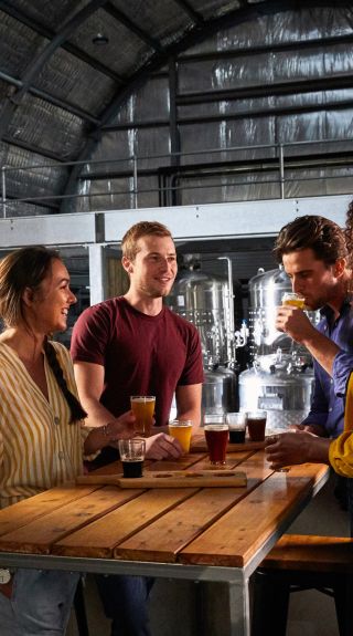 Friends at Ironbark Hill Brewhouse