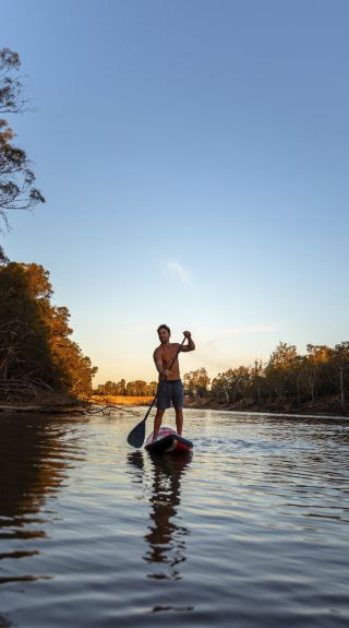 Stand-Up Paddleboarding - The Murray