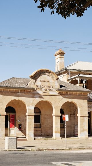 The historic Wilcannia Post Office built in 1880