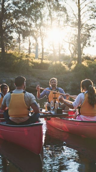 Cool Climate Wines & Canapes while Canoeing - Morton National Park