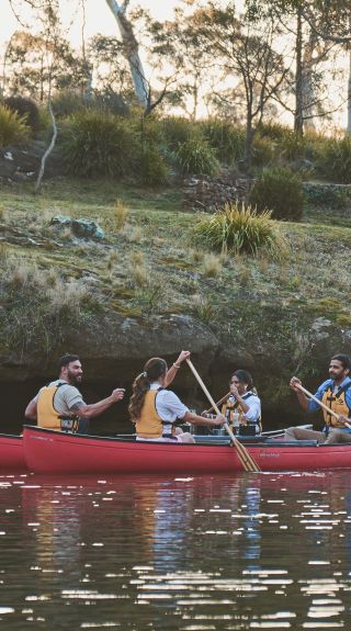 Canoes, Cool Climate Wines & Canapes, Kangaroo Valley