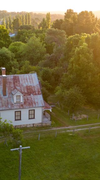 Bald Hill Touristenmine, Hill End Historic Site bei Hill End, Bathurst, Inland NSW