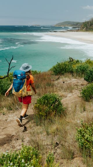 Kajakfahren, Guerilla Bay – Bildnachweis: Eurobodalla Coast Tourism