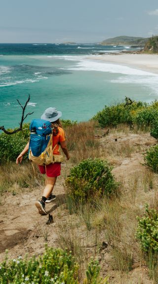 Kajakfahren, Guerilla Bay – Bildnachweis: Eurobodalla Coast Tourism