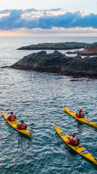 Kayaking, Guerilla Bay - Credit: Eurobodalla Coast Tourism