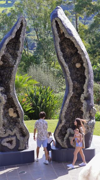 Lotus Cafe at Crystal Castle, Mullumbimby