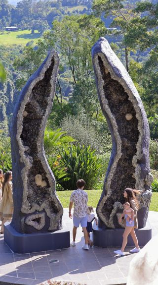 Lotus Cafe at Crystal Castle, Mullumbimby