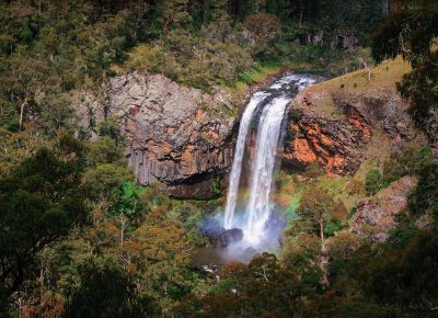 Aerial view of Ebor Falls, Armidale - Credit: Armidale Visitor Information Centre