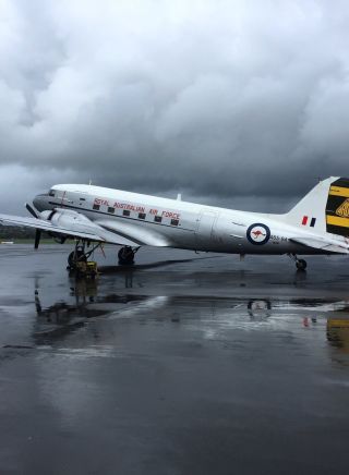 C-47 Dakota at HARS Aviation Museum in Albion Park, Shellharbour Area, South Coast