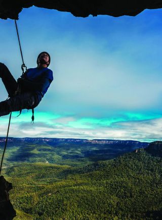 Abseiling at the Blue Mountains - Credit:David Hill