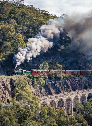 Steam train on the Zig Zag Railway - Credit: Salty Dingo