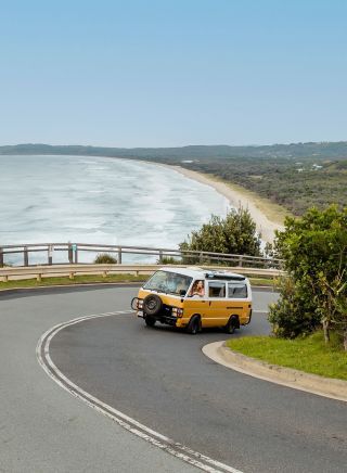 Wohnmobilfahrt zum Leuchtturm Cape Byron, Byron Bay