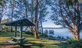Queens Lake picnic area in North Haven, Port Macquarie 