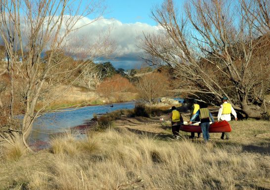  River activities in Bombala, Snowy Mountains area