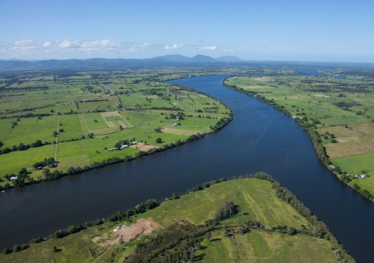 Manning River in Cundletown Near Taree, Forster and Taree