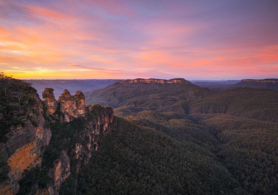 Three Sisters in the Blue Mountains National Park