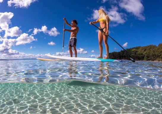 Stand Up Paddle in Sussex Inlet, Jervis Bay and Shoalhaven, South Coast