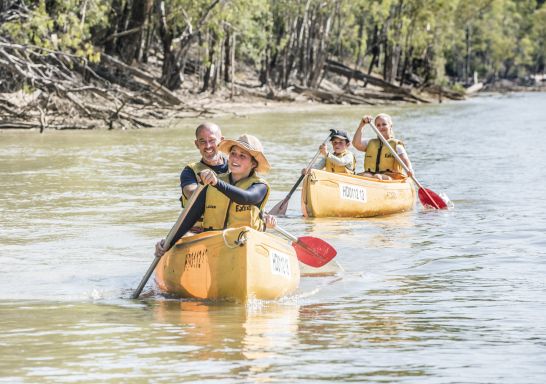 The Murray - Moama Canoeing