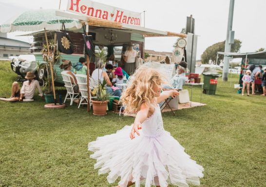 Fun for the whole family at Lennox Community Market in Lennox Head, Byron Bay