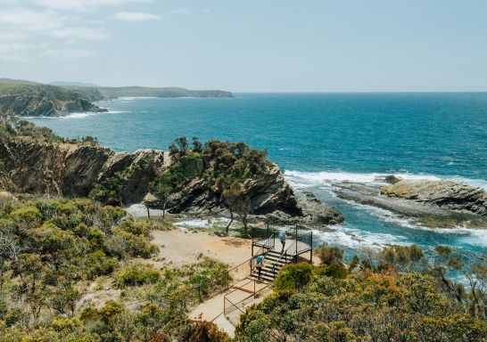A vista of North Head in Murramarang National Park, Murramarang South Coast Walk 